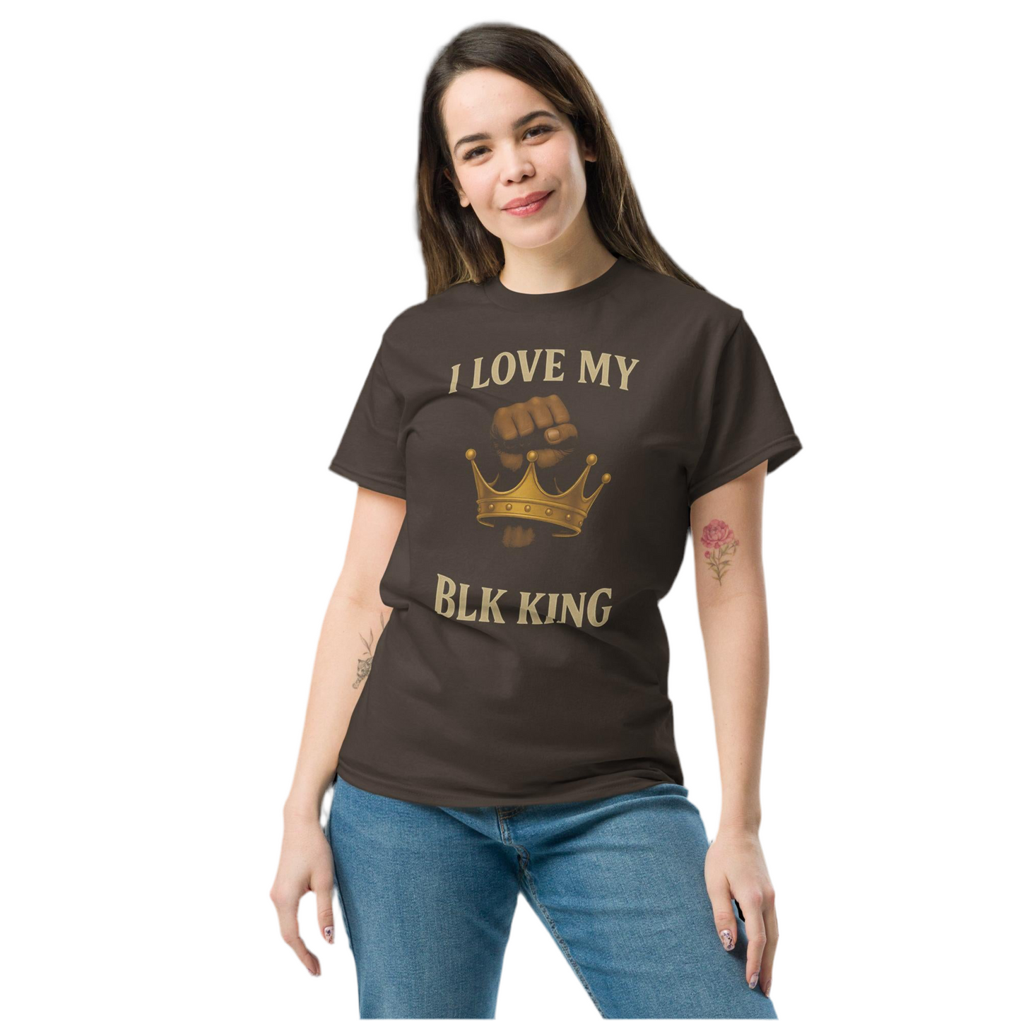 I Love My Black King T-Shirt