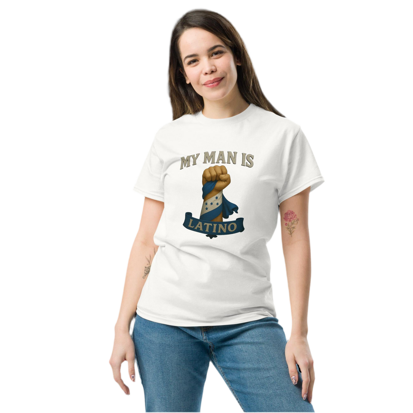 My Man Is Latino Honduras Pride Tee