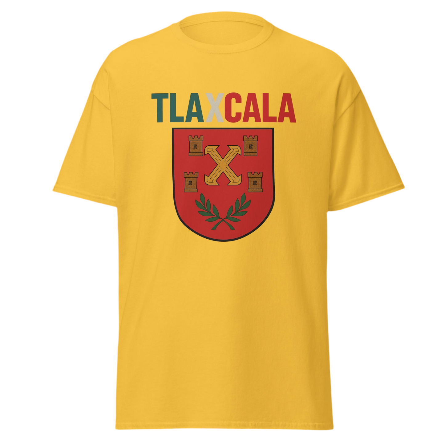 Tlaxcala Warrior Roots Tee | Fuerza Ancestral Unisex