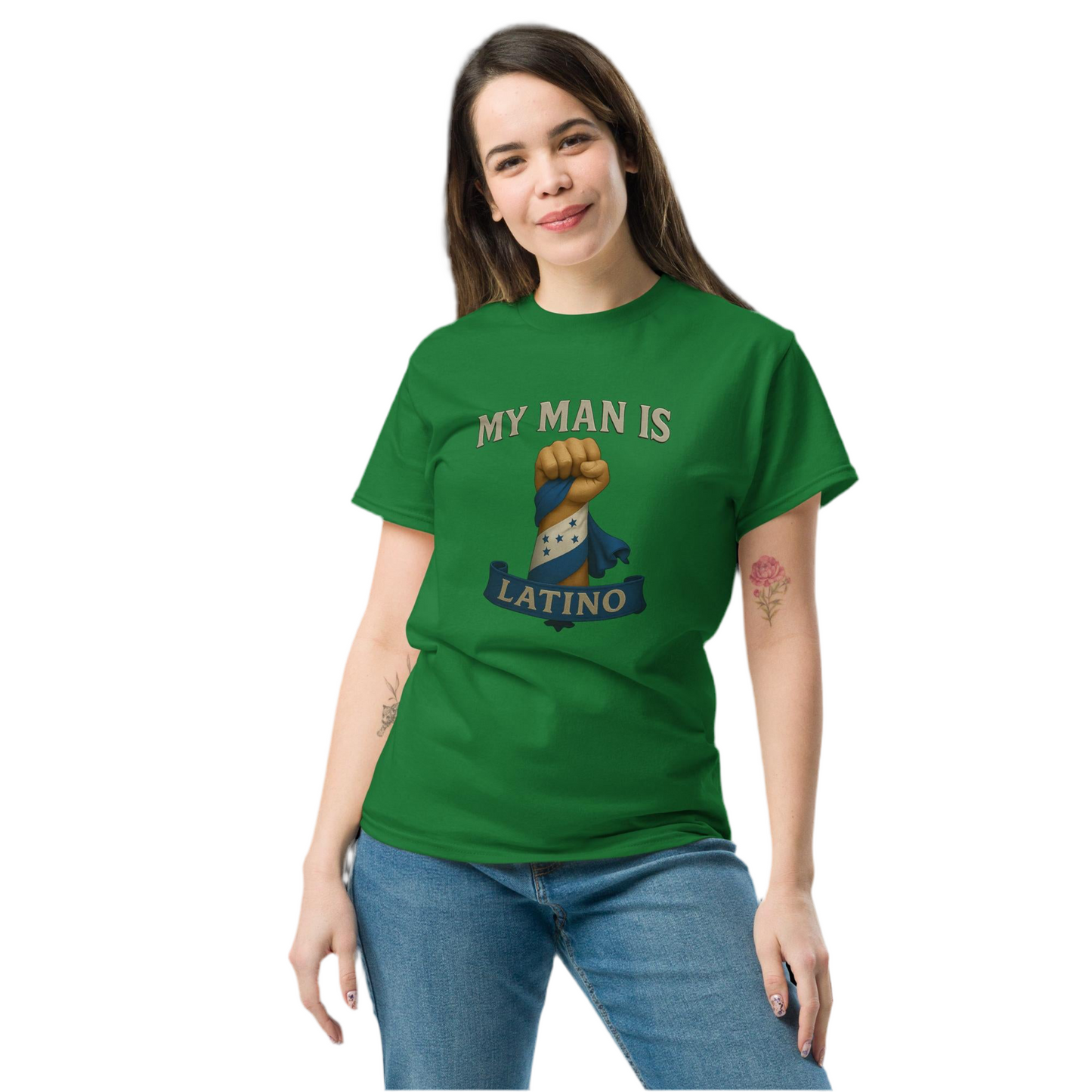My Man Is Latino Honduras Pride Tee