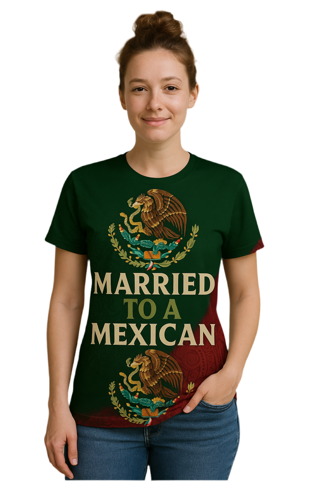 Married to a Mexican Unisex Cultural Pride T-Shirt