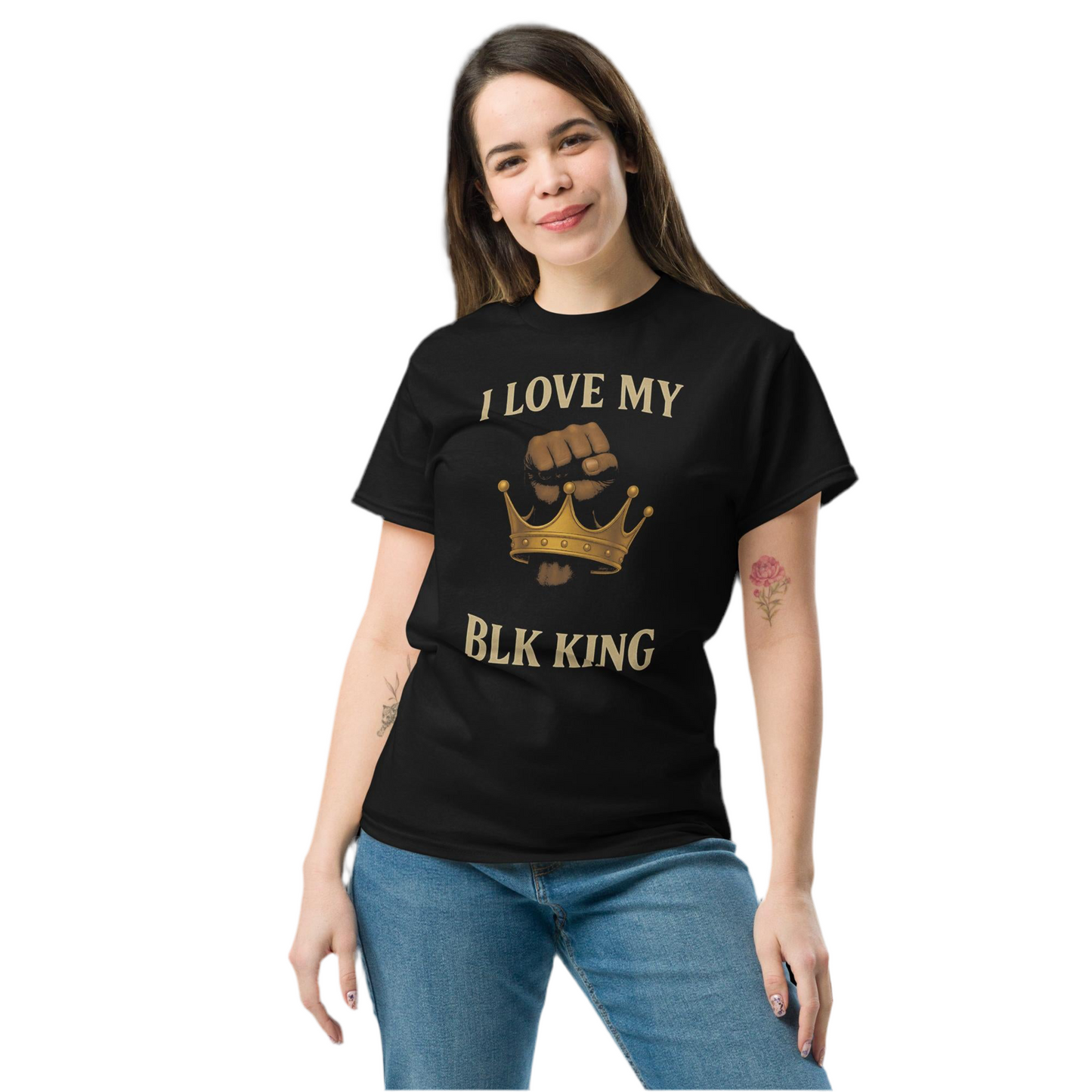 I Love My Black King T-Shirt