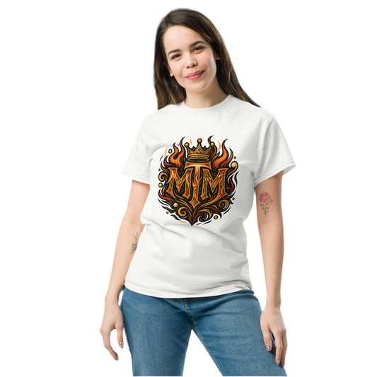 MTM Crown Flame Tee Married to a Mexican Power Shirt Unisex