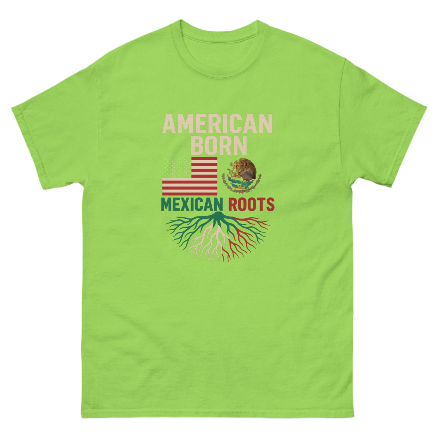 American Born, Mexican Roots – Heritage Tee Unisex